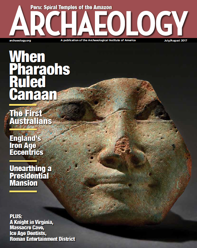 J/A 2017, Archaeology cover